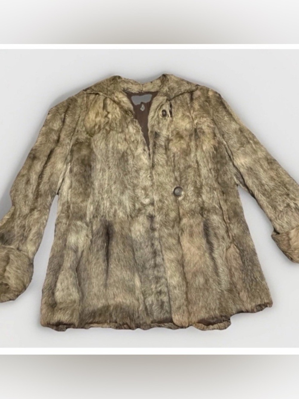 Vintage Fur Coat - Rabbit - Women’s S/M
